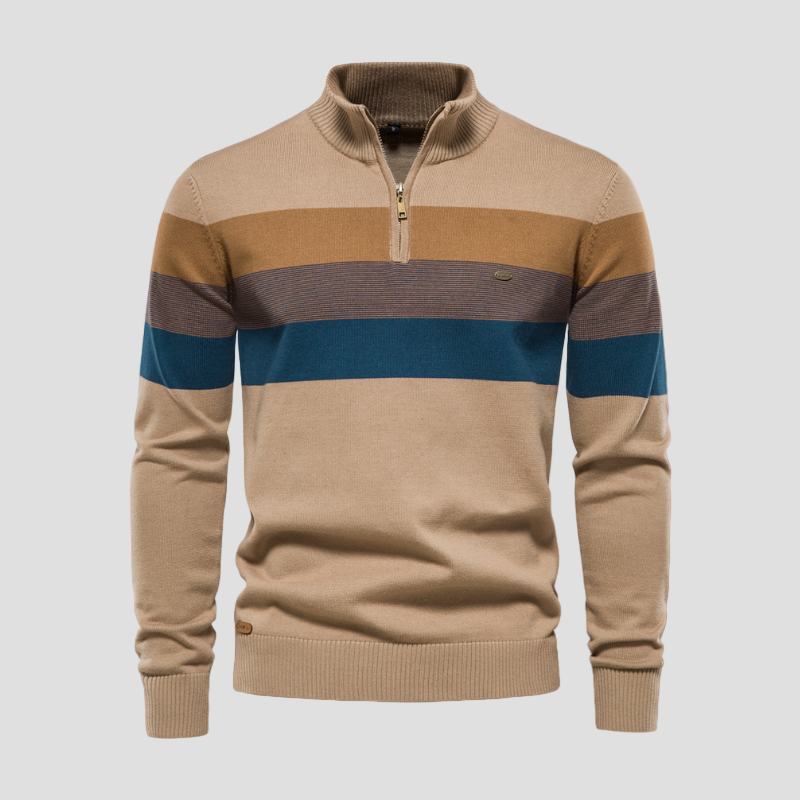Premium Striped Men’s Sweater