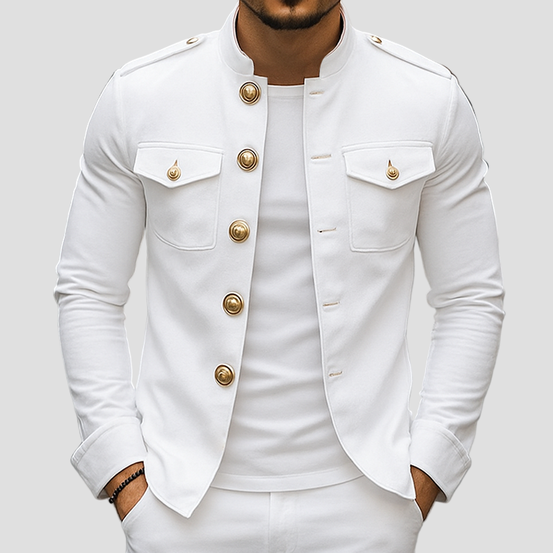 Vintage Lightweight Denim Jacket with Pockets