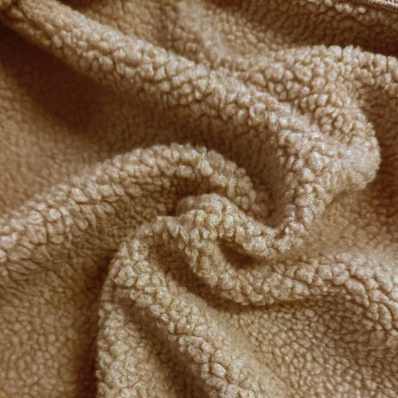 Vintage Lambswool Coat with Warm Collar