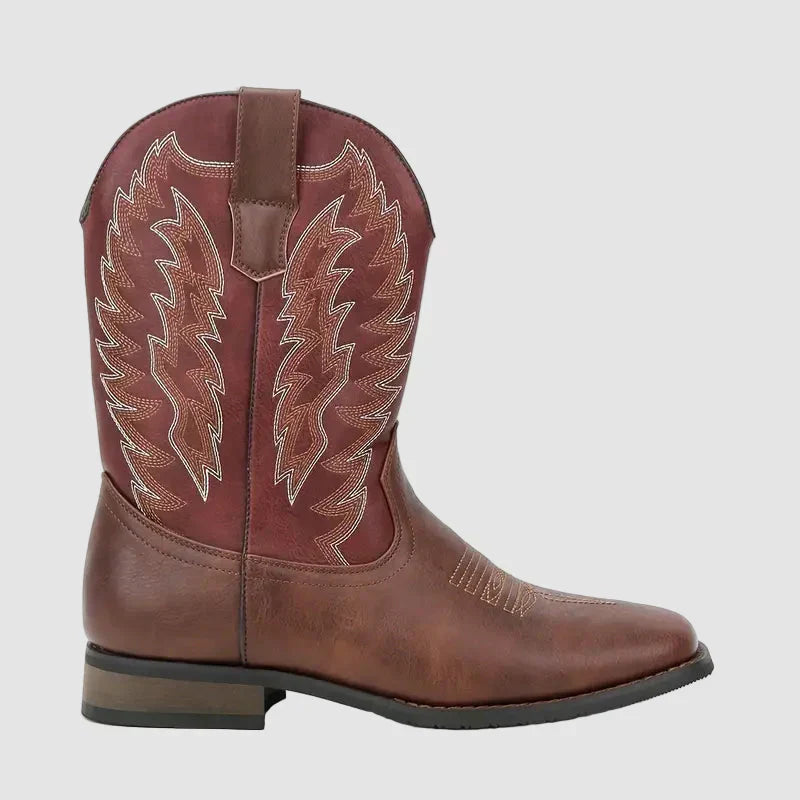 Men’s Leather Western Cowboy Boots