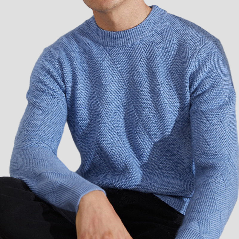 Elegant Men’s Cashmere Sweater in Multiple Colours