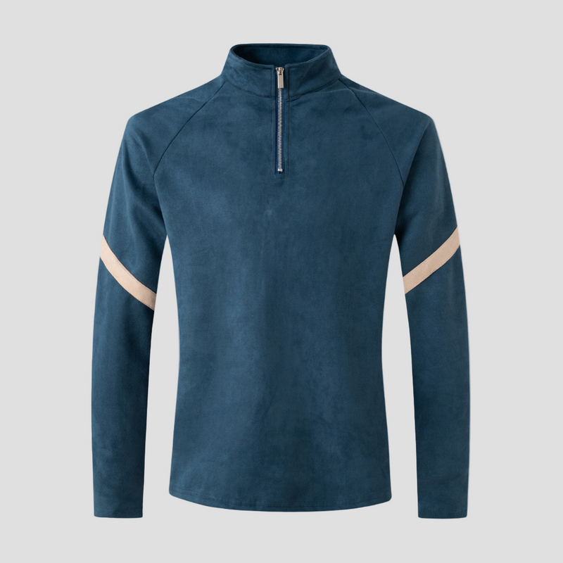 Elegant Men’s Wool-Blend Sweater