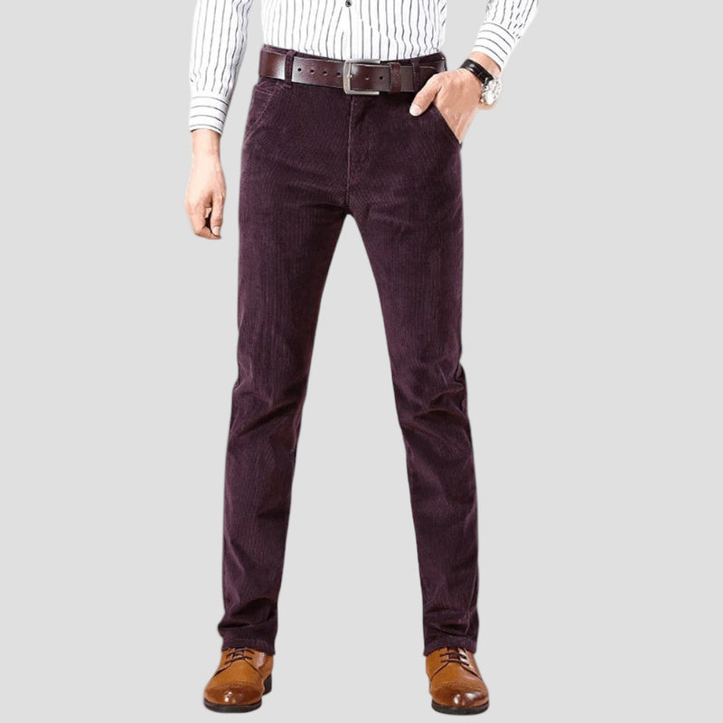 Men's Durable Corduroy Pants – Casual Workwear Fit