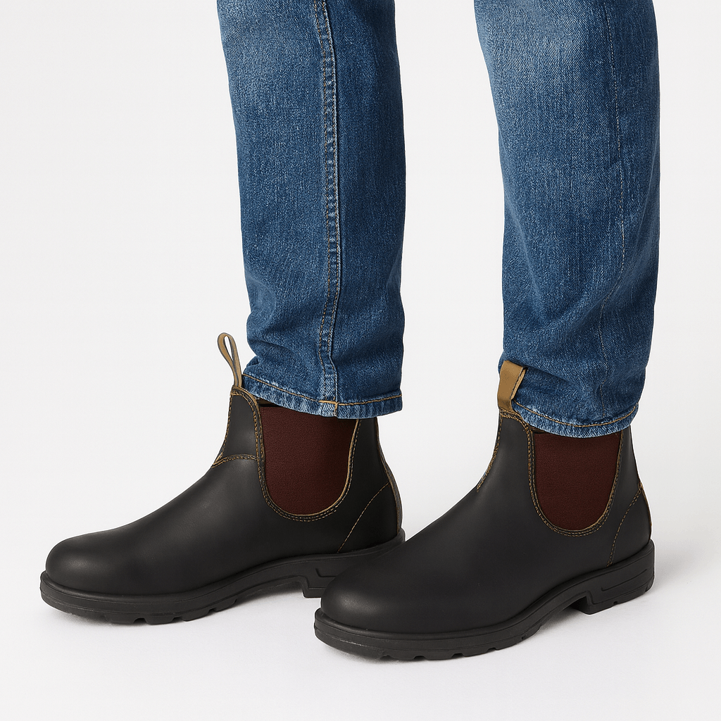 Premium Leather Chelsea Boots