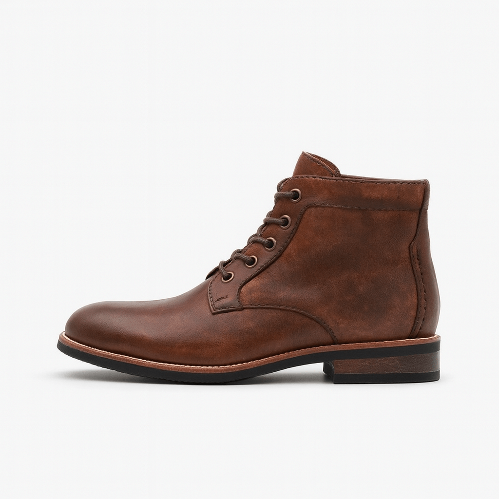 Men’s Leather Lace-Up Boots