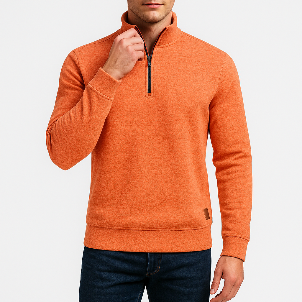 Warm Knitted Men’s Sweater