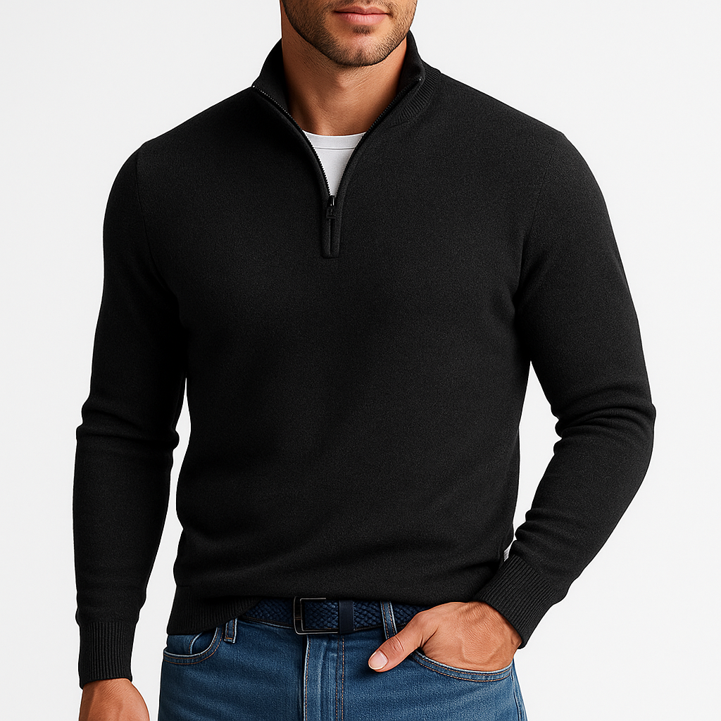 Premium Men’s Zip Sweater