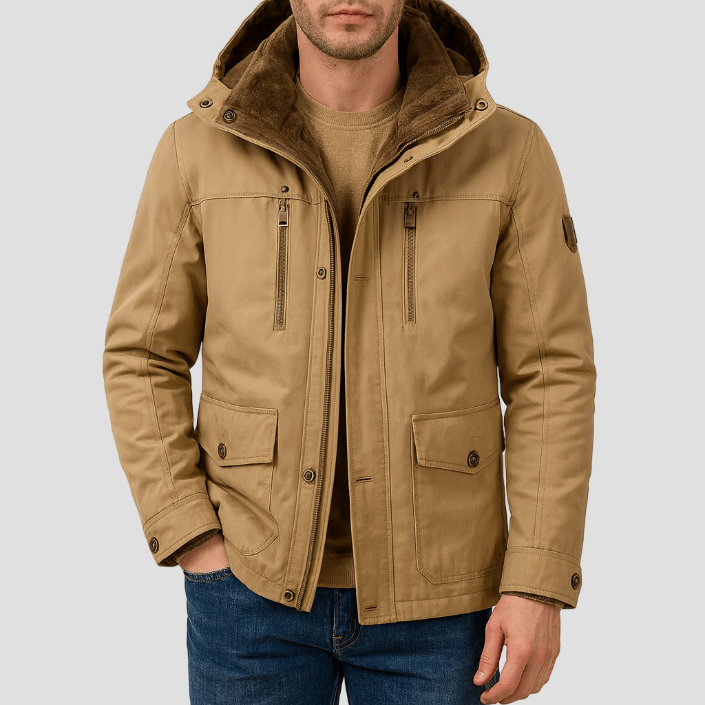 Men’s Winter Parka with Hood