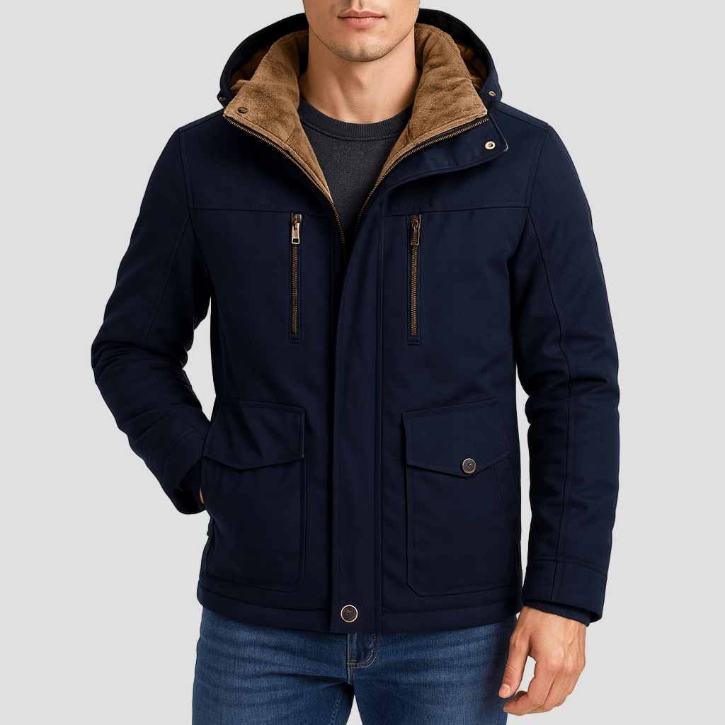 Men’s Winter Parka with Hood