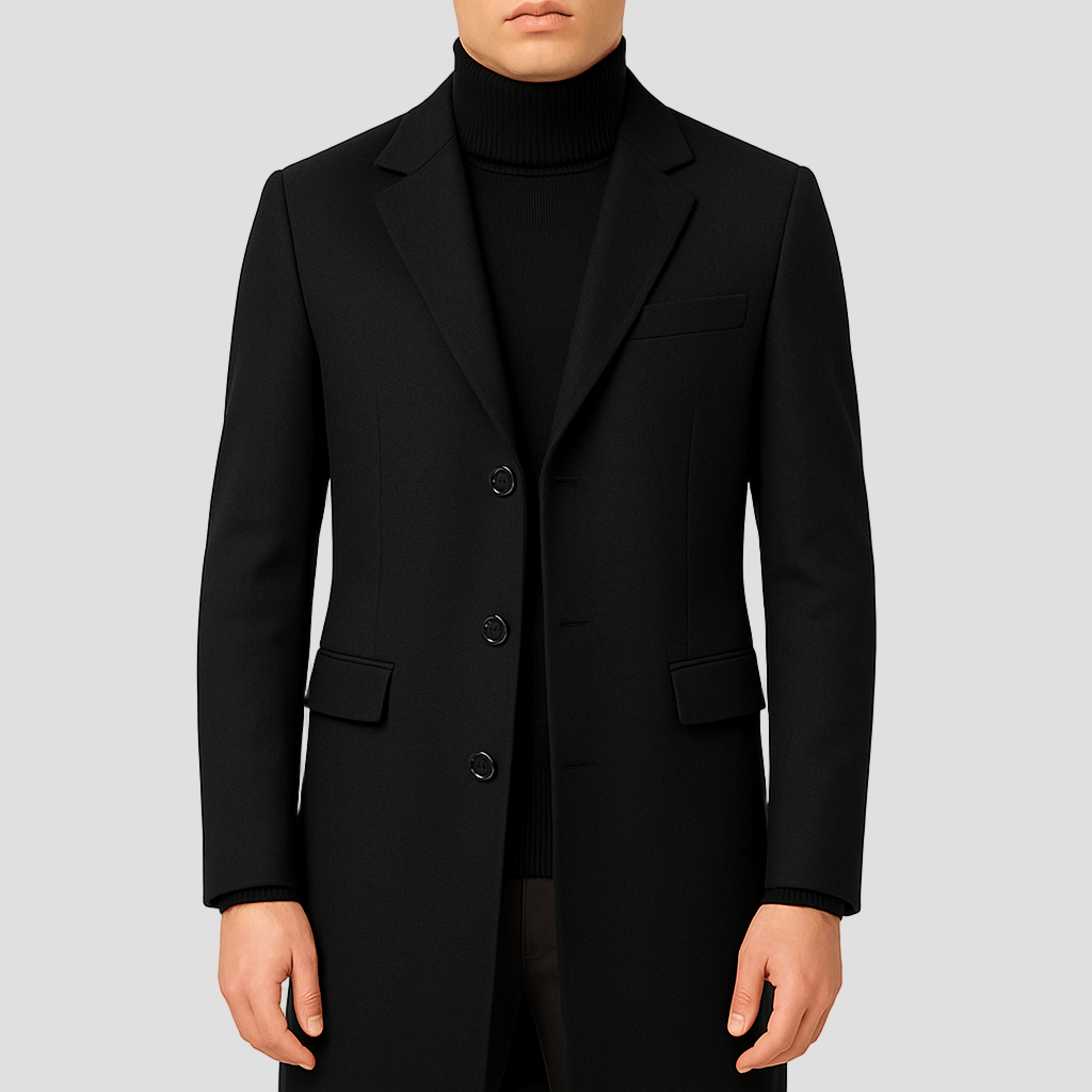 Classic Men’s Wool Coat