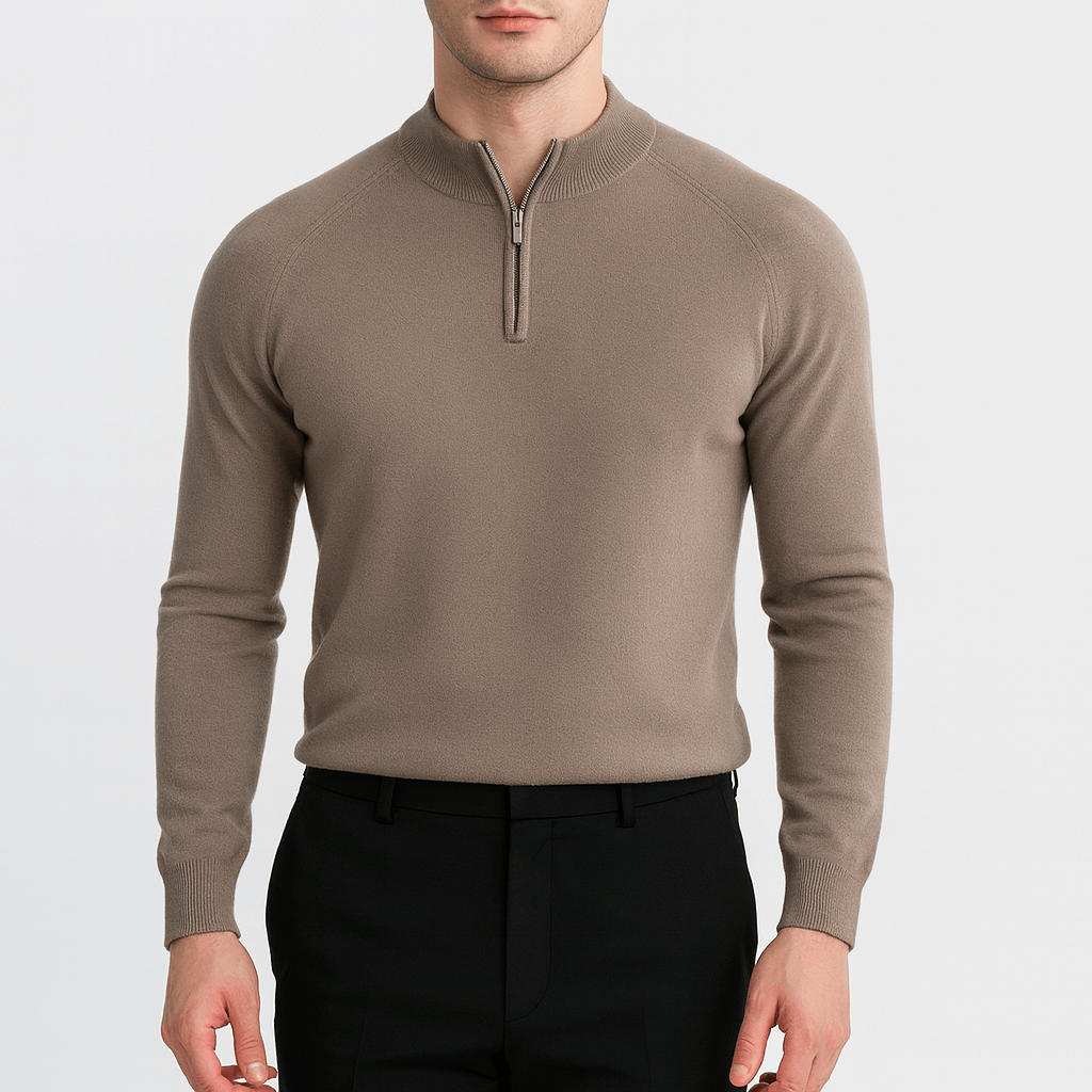 Men's Slim-Fit Wool Sweater