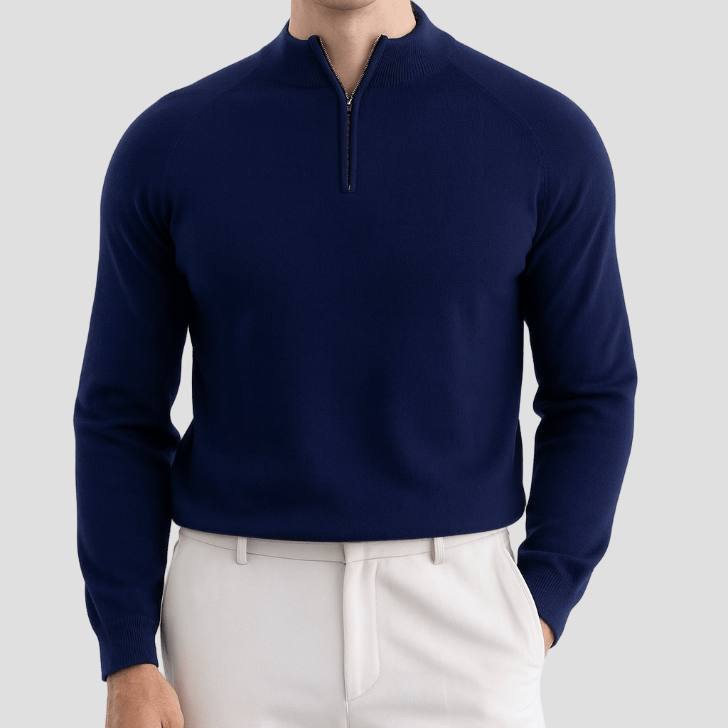Men's Slim-Fit Wool Sweater