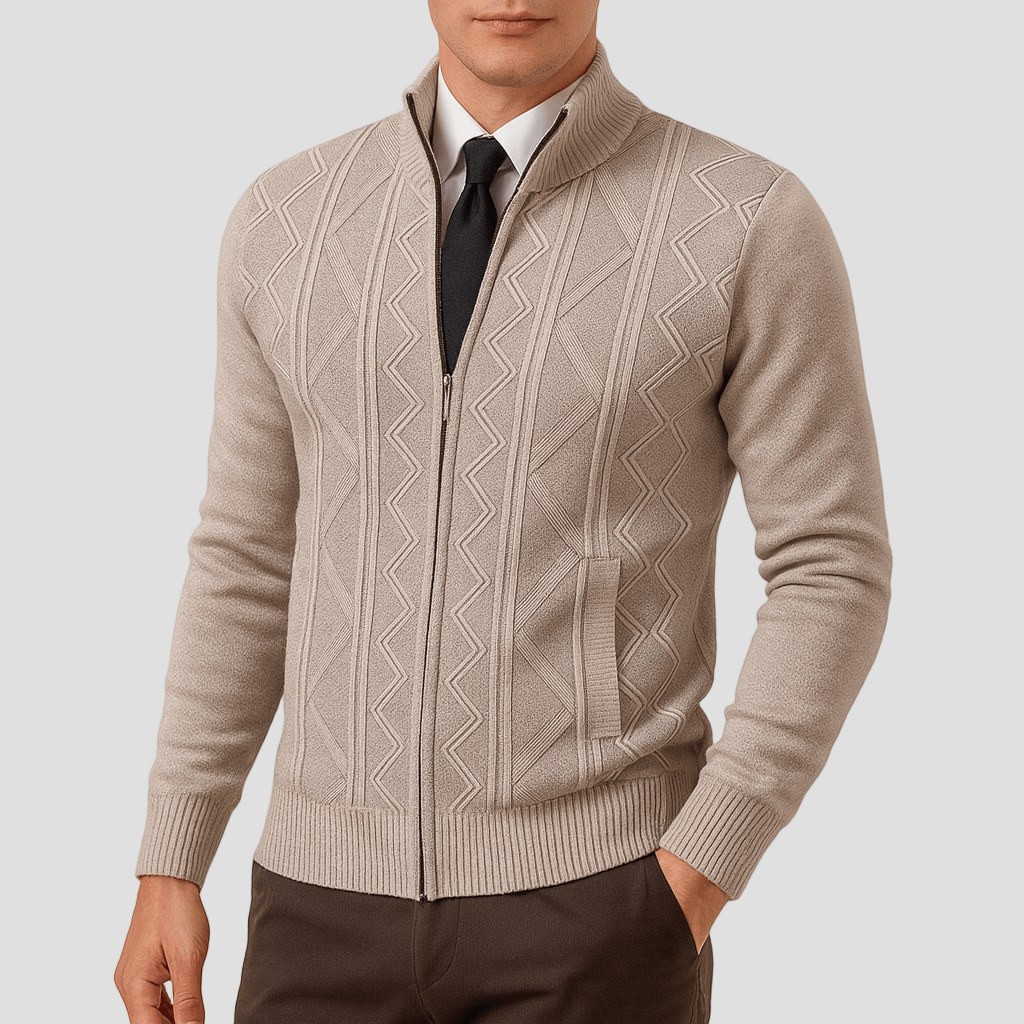 Men’s Zip Cardigan