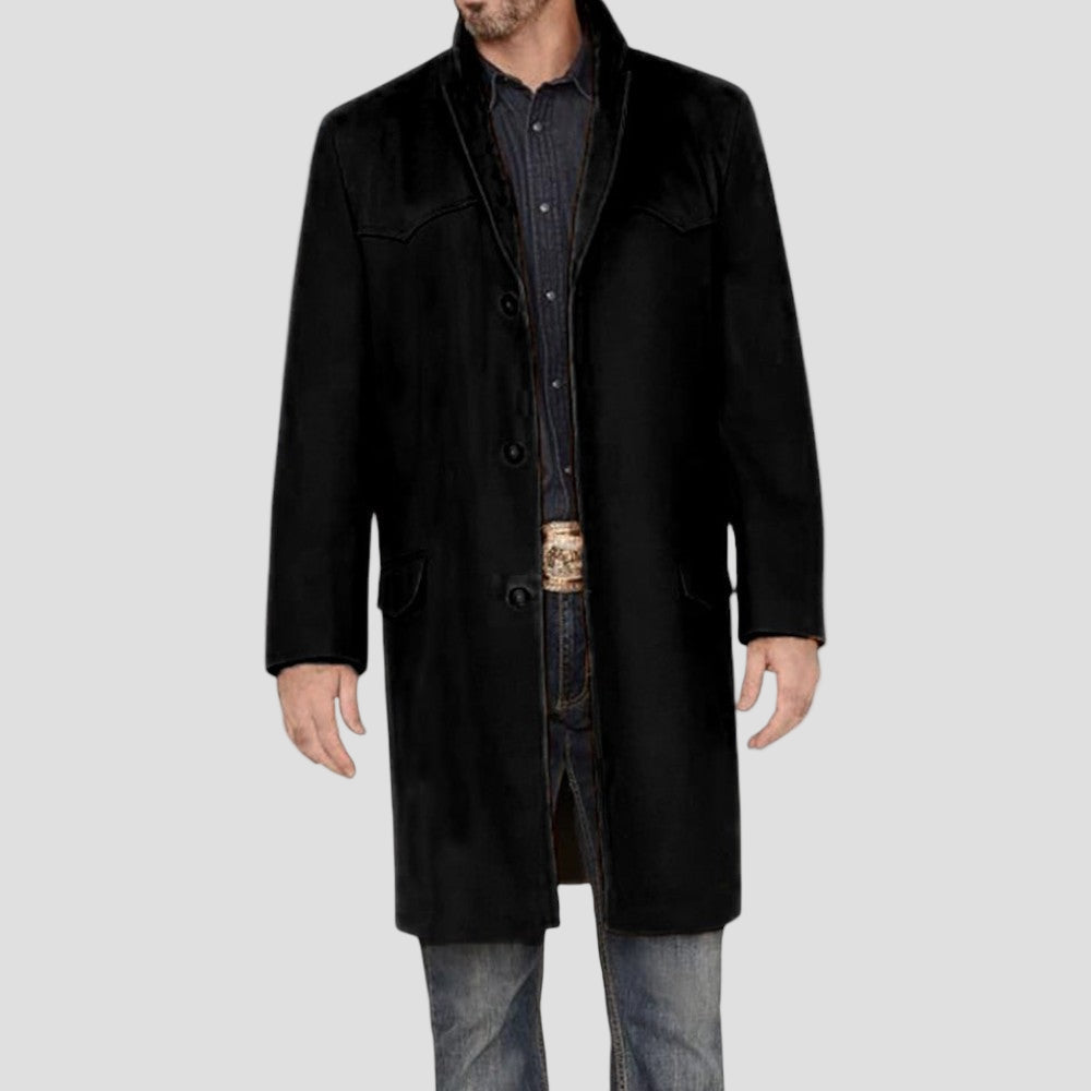 Men’s Wool-Blend Coat