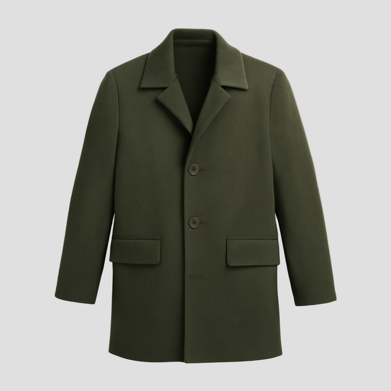 Vintage Corduroy Jacket with Collar and Buttons