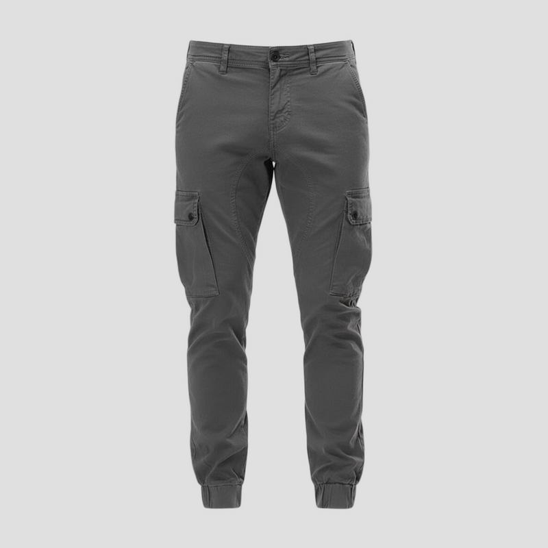 Men’s Cargo Trousers with Elastic Cuffs – Jogger Fit