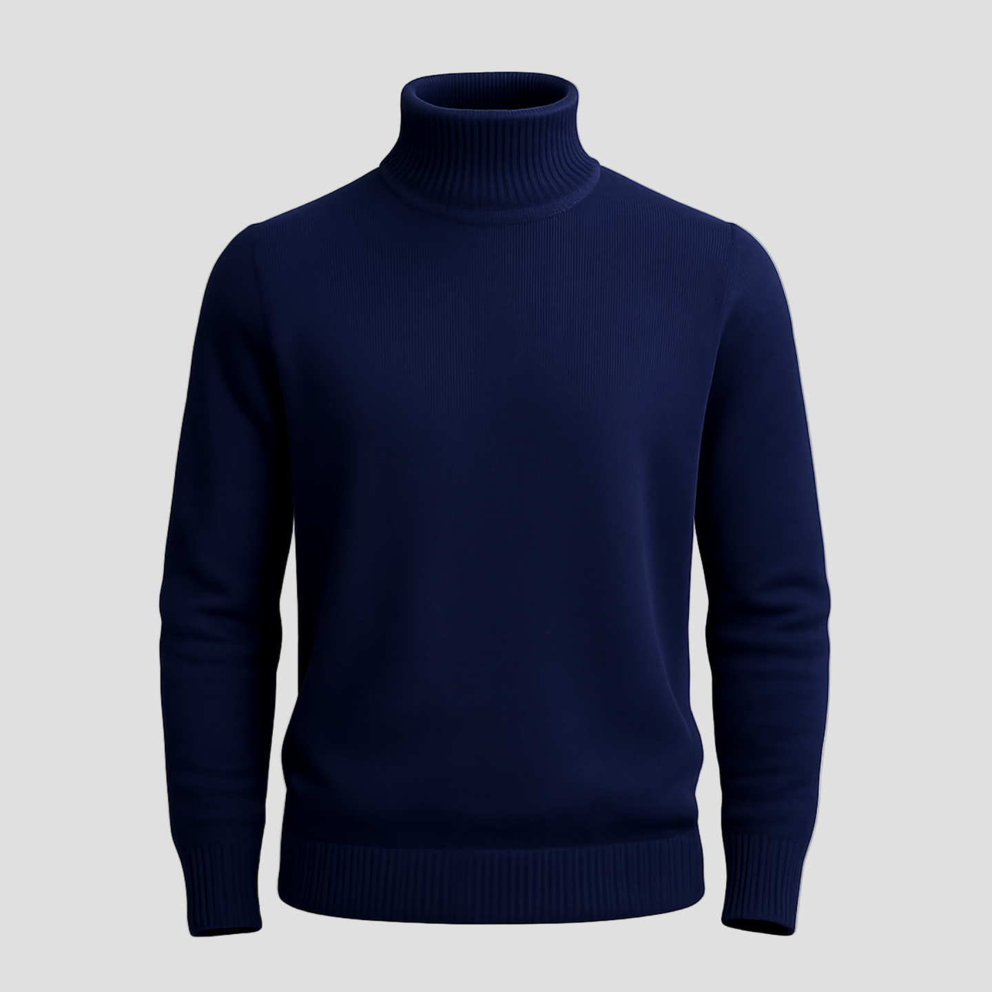 Men's Soft Knitted Turtleneck Sweater
