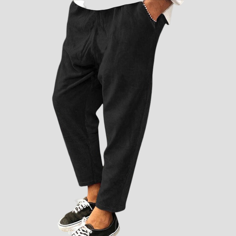 Men’s Corduroy Pants – Relaxed Comfortable Fit