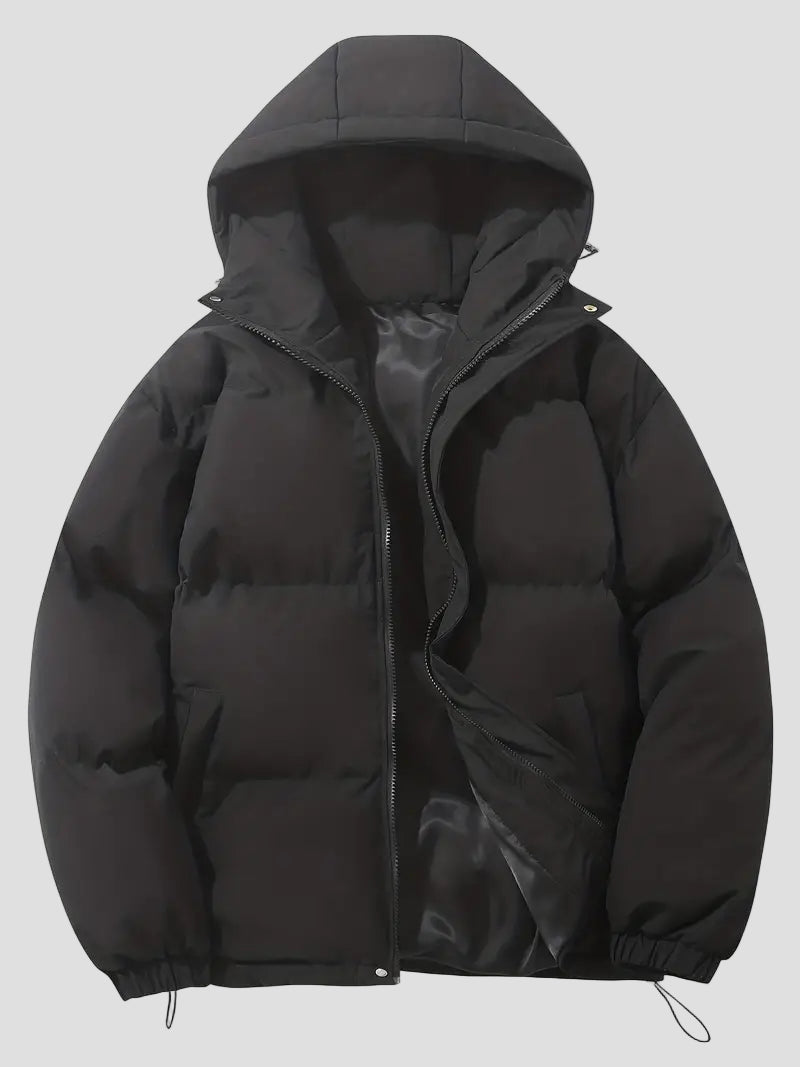 Men’s Quilted Hooded Puffer Jacket