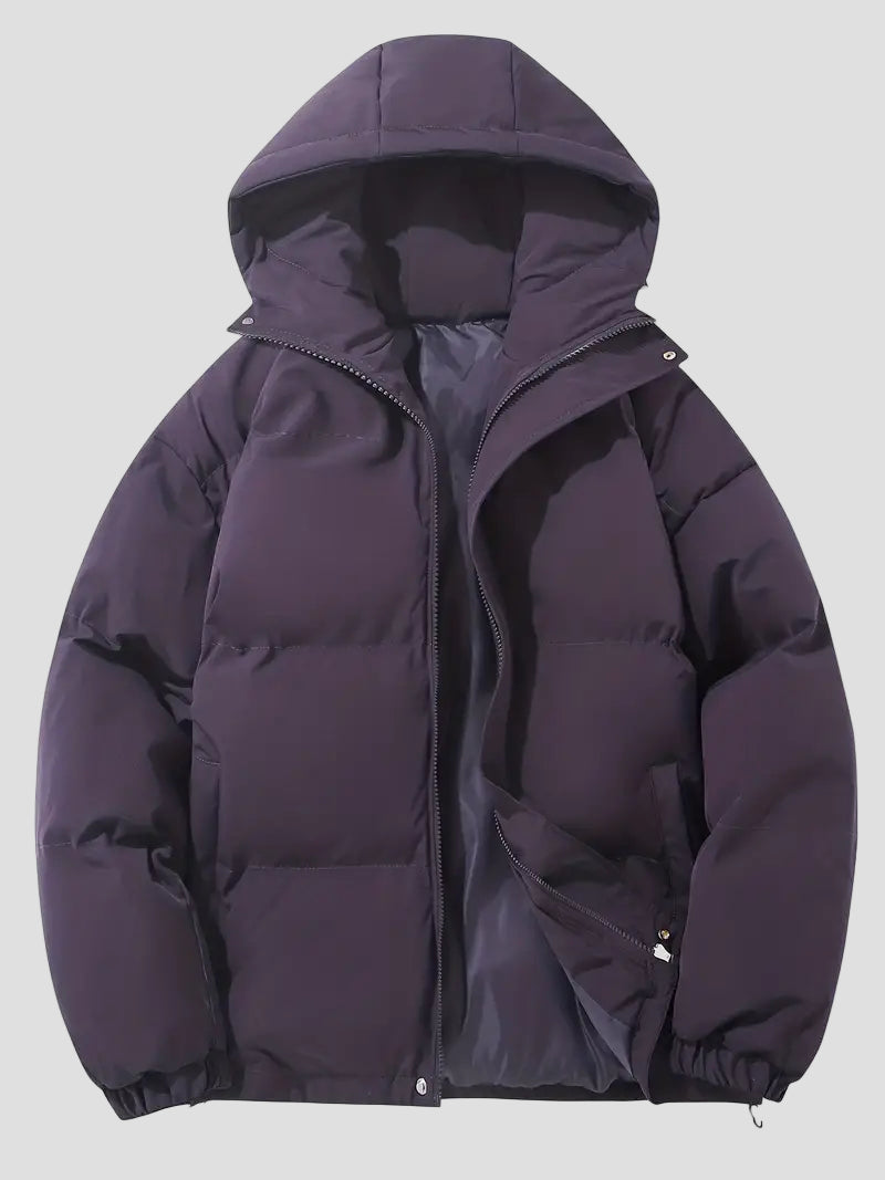 Men’s Quilted Hooded Puffer Jacket