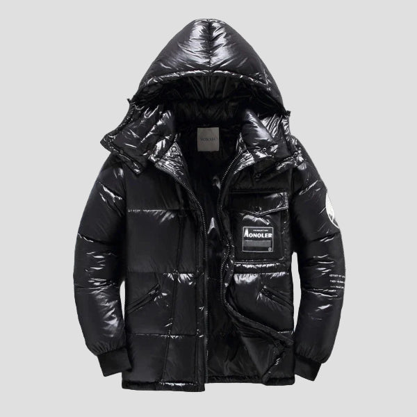 Men’s Waterproof Hooded Down Jacket