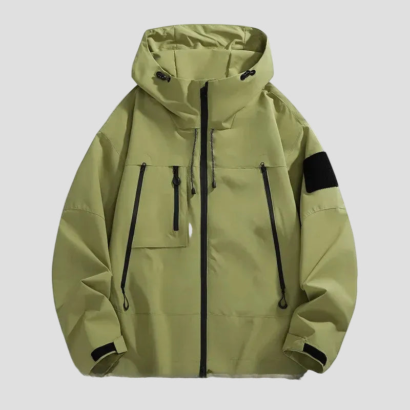 Men’s Oversized Windproof Winter Jacket with Hood