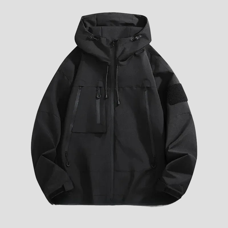 Men’s Oversized Windproof Winter Jacket with Hood