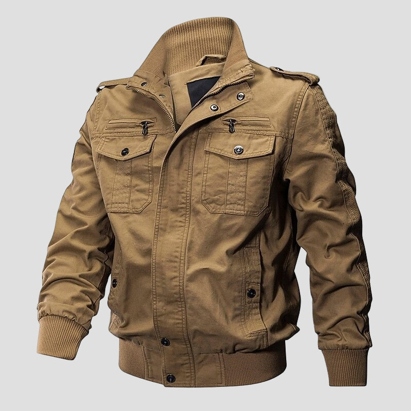 Vintage Workwear Jacket in Casual Style