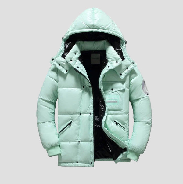 Men’s Waterproof Hooded Down Jacket