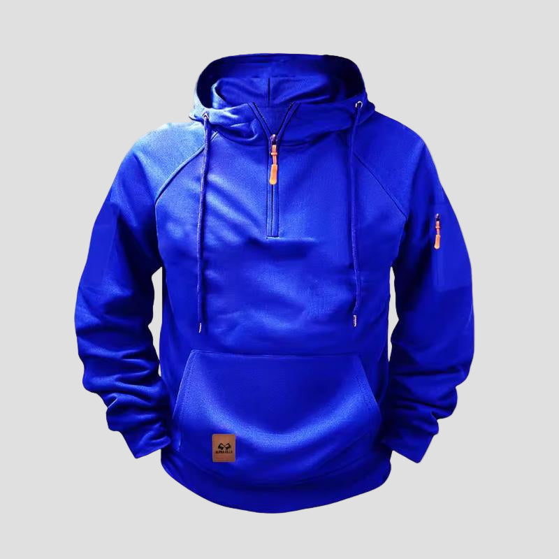 Men’s Knitted Zip-Up Hoodie