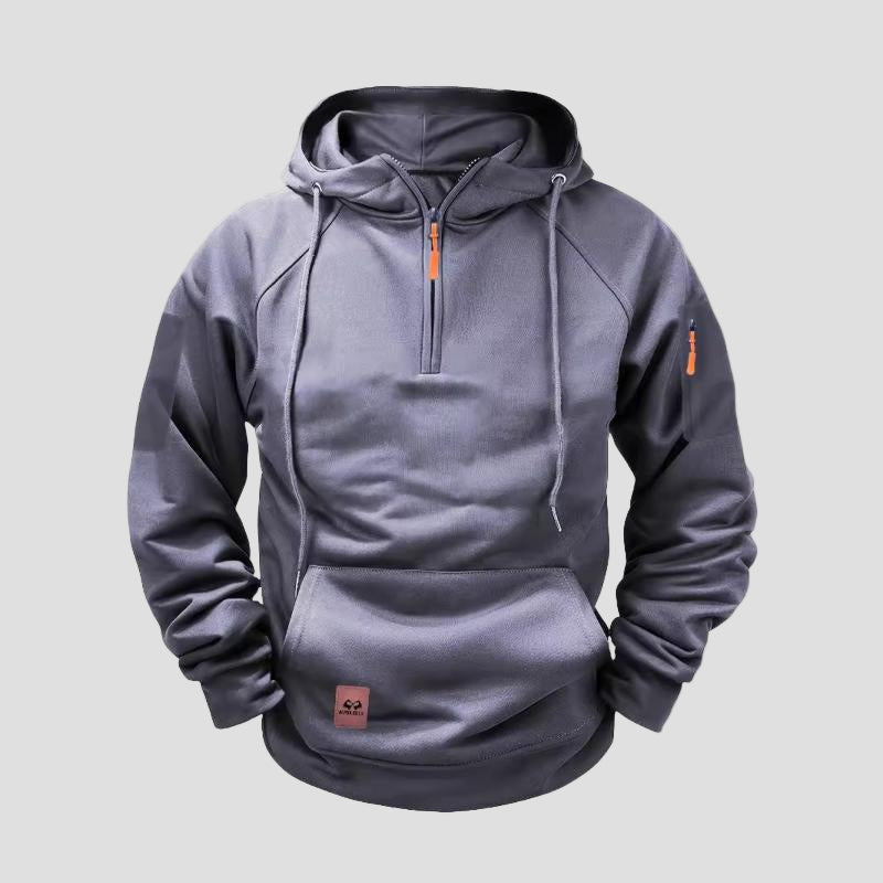Men’s Knitted Zip-Up Hoodie