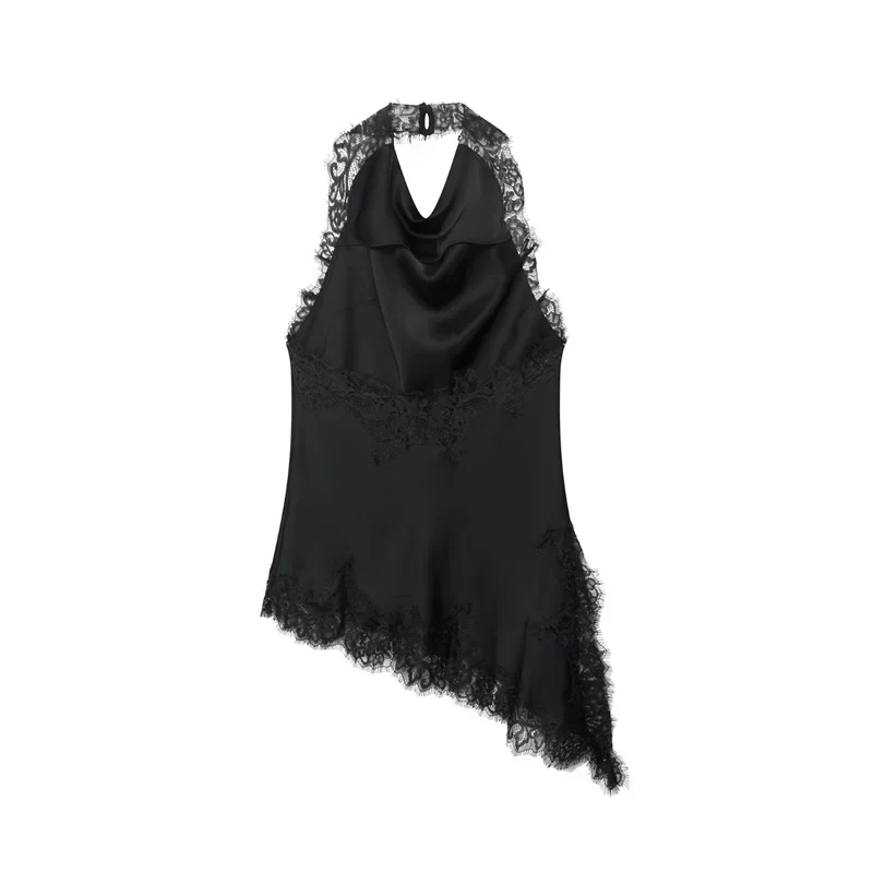 Anne Backless Lace Top