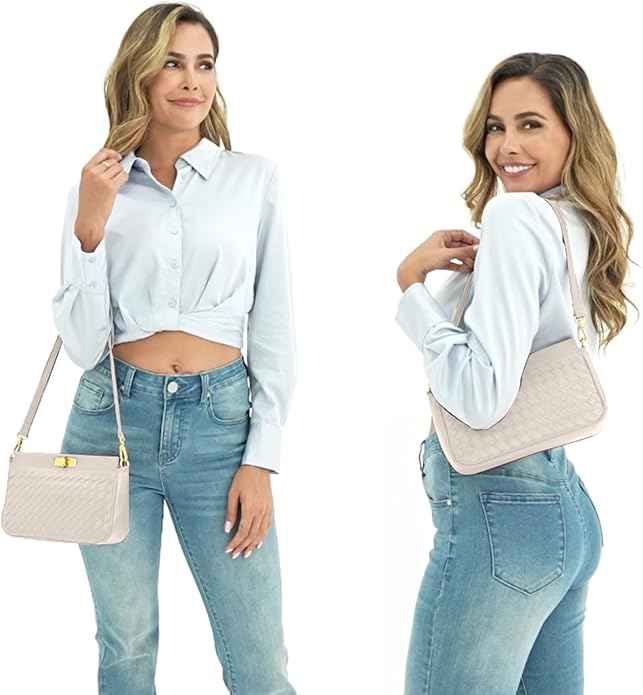 Beatrice Woven Shoulder Bag