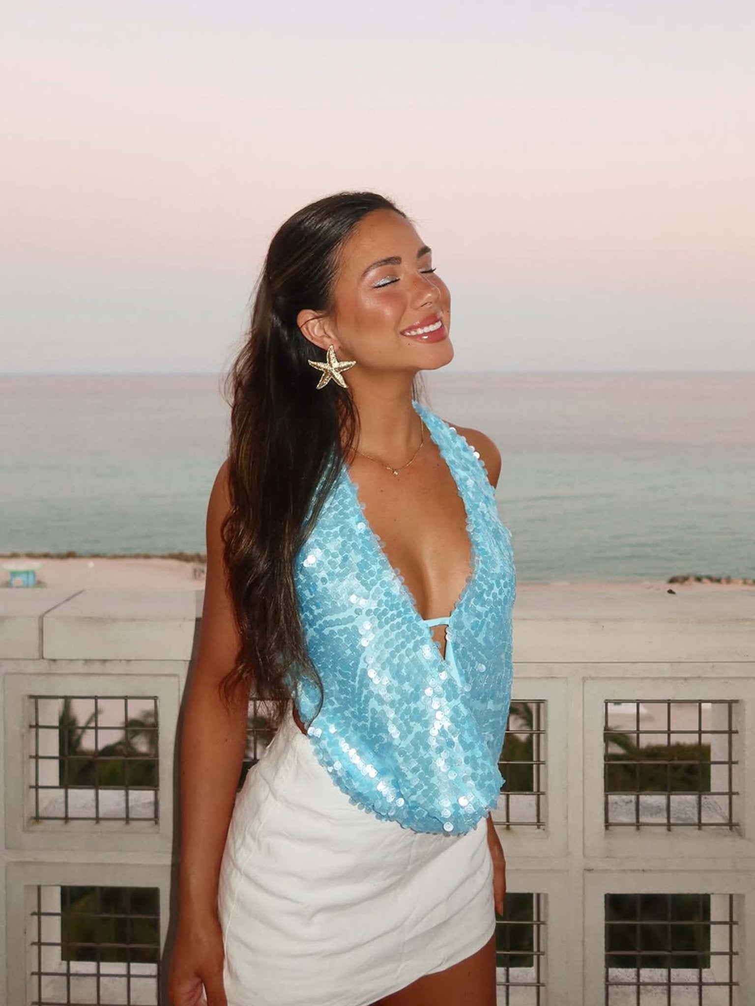 Chloe sequin Top