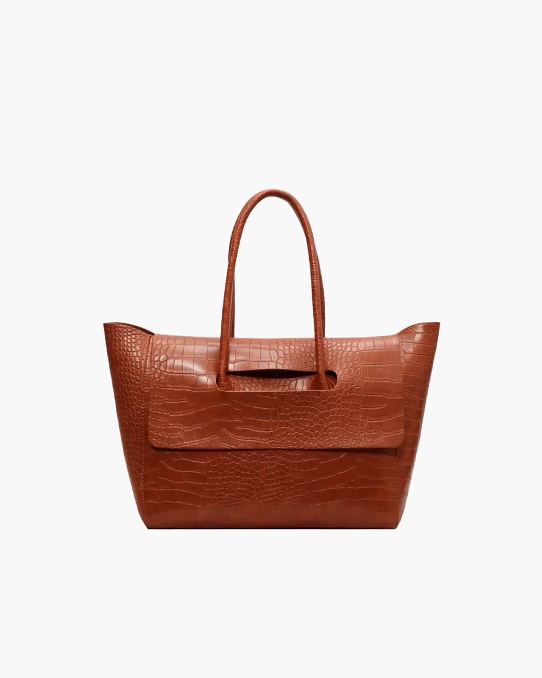 Claudia Handbag Crocodile Pattern