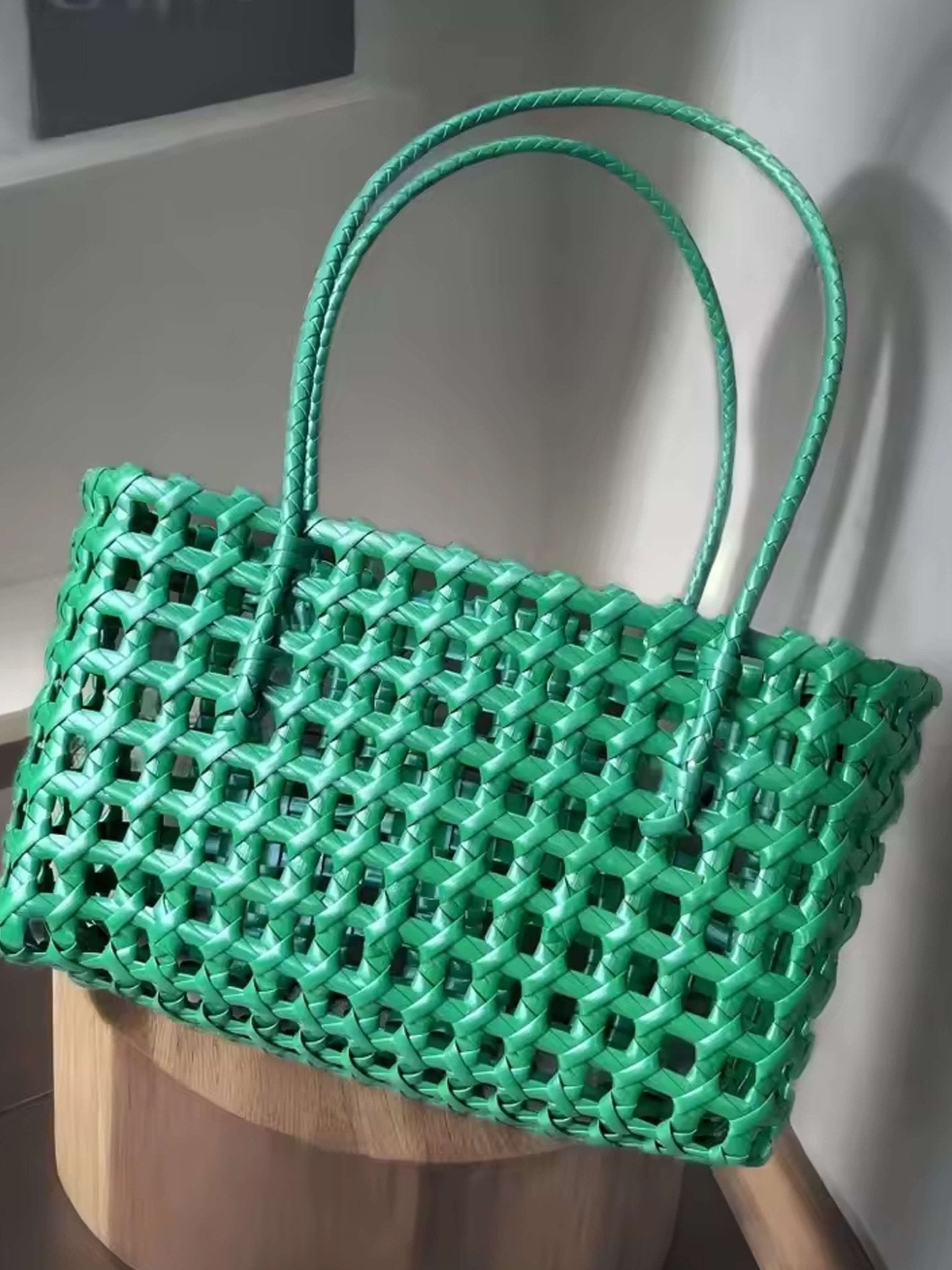 Crishell Hollow Woven Bag