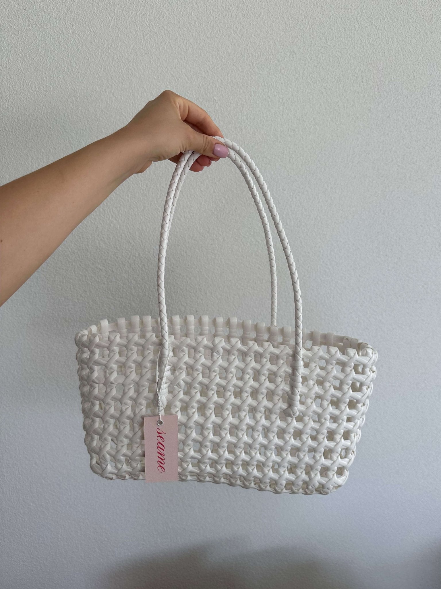 Crishell Hollow Woven Bag