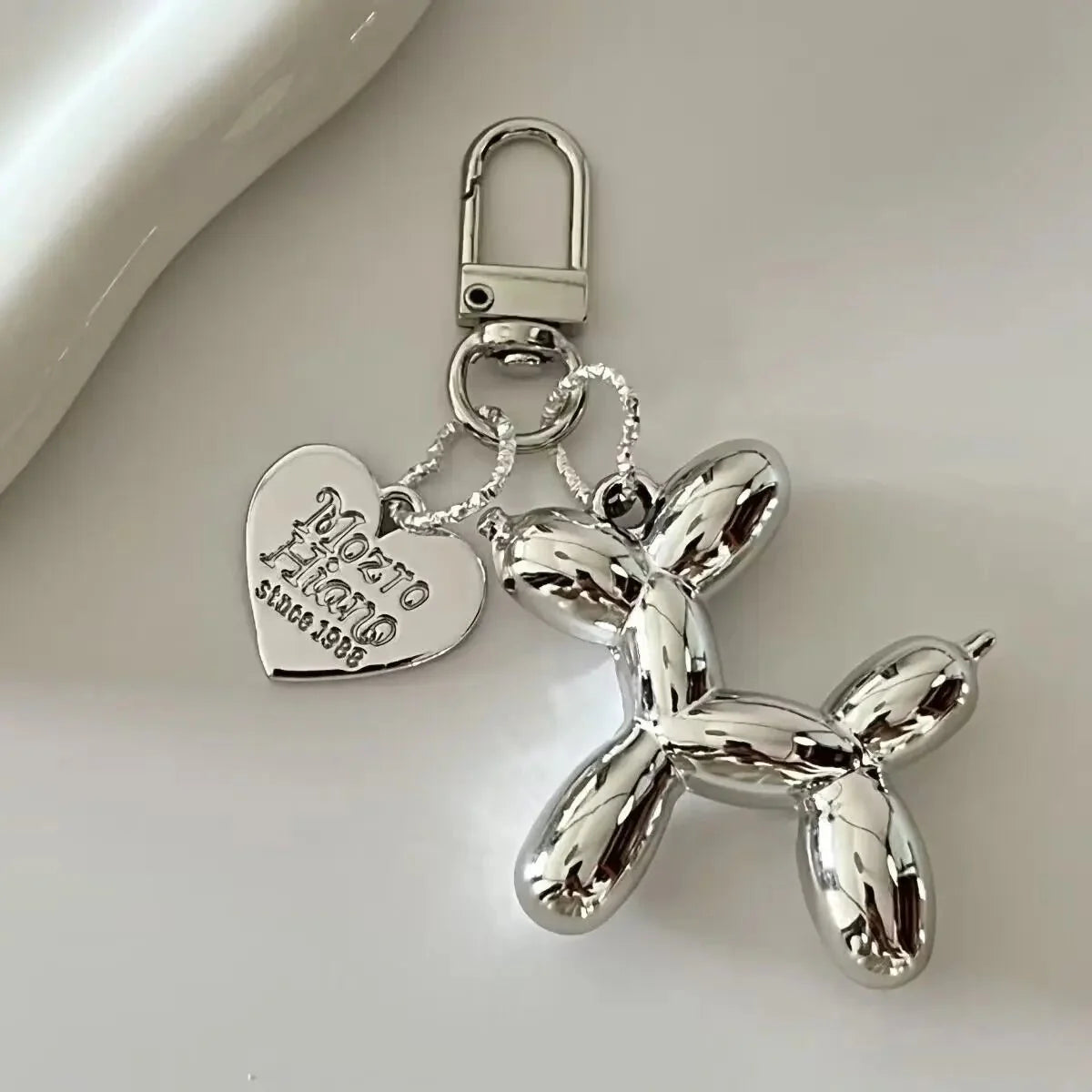 Cute Bubble Dog Keychain