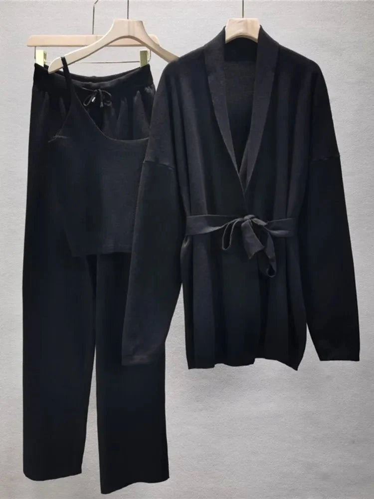 Divine Comfy Knitted Autumn Set