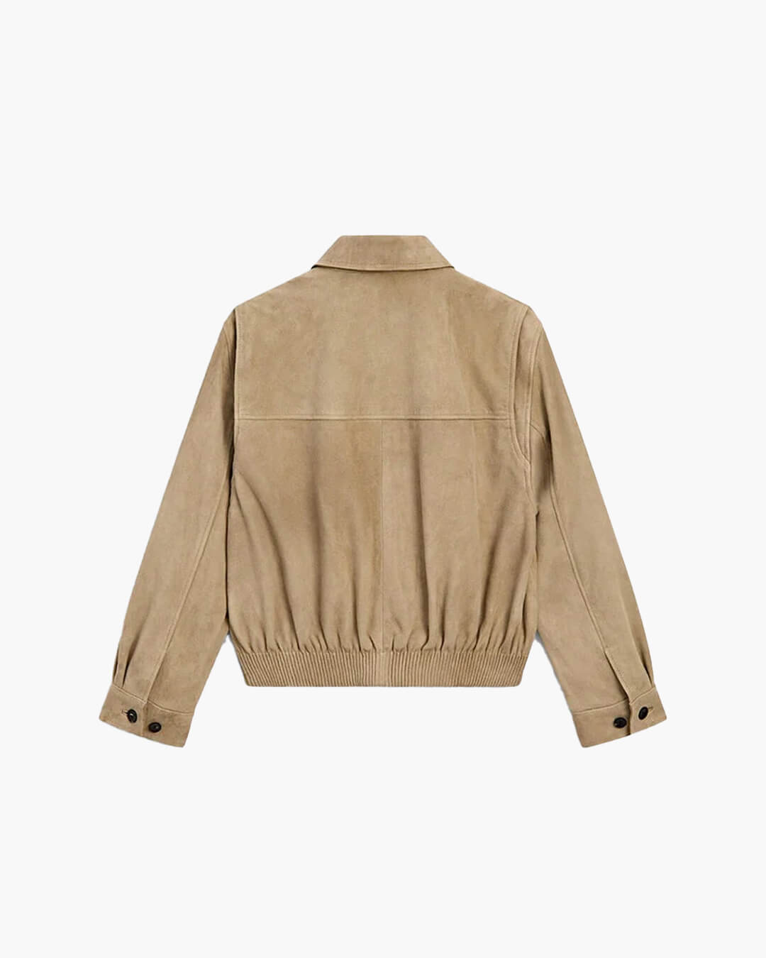 Emily Suede Bomber Jacket