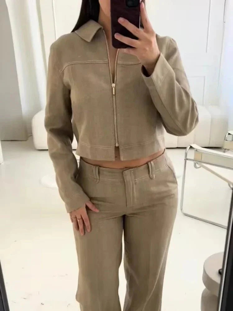 Emmy Casual Set - 2 Piece Jacket & Trouser