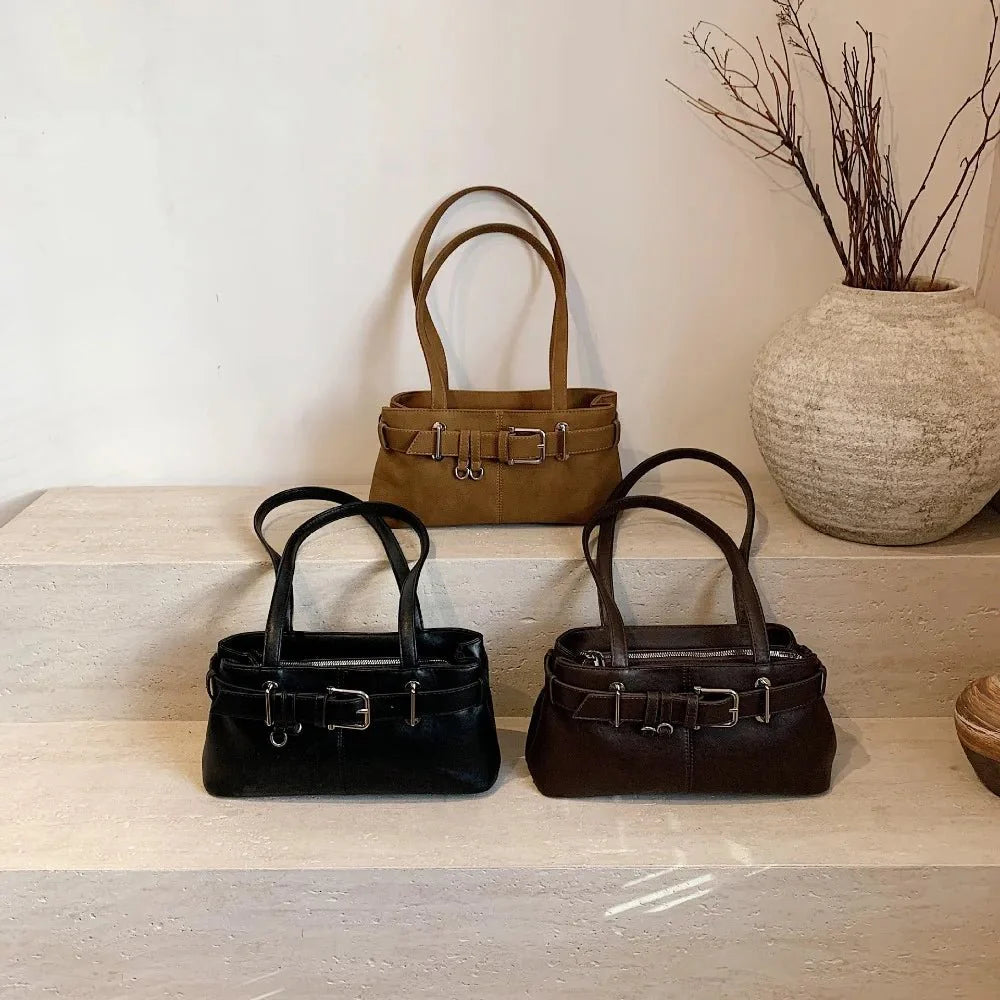Gemma Retro Texture Tote Bag