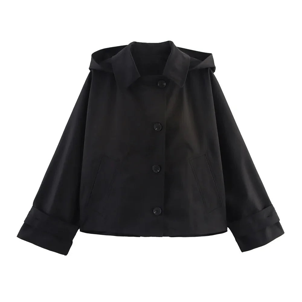 Hailey Hooded Windbreaker Jacket