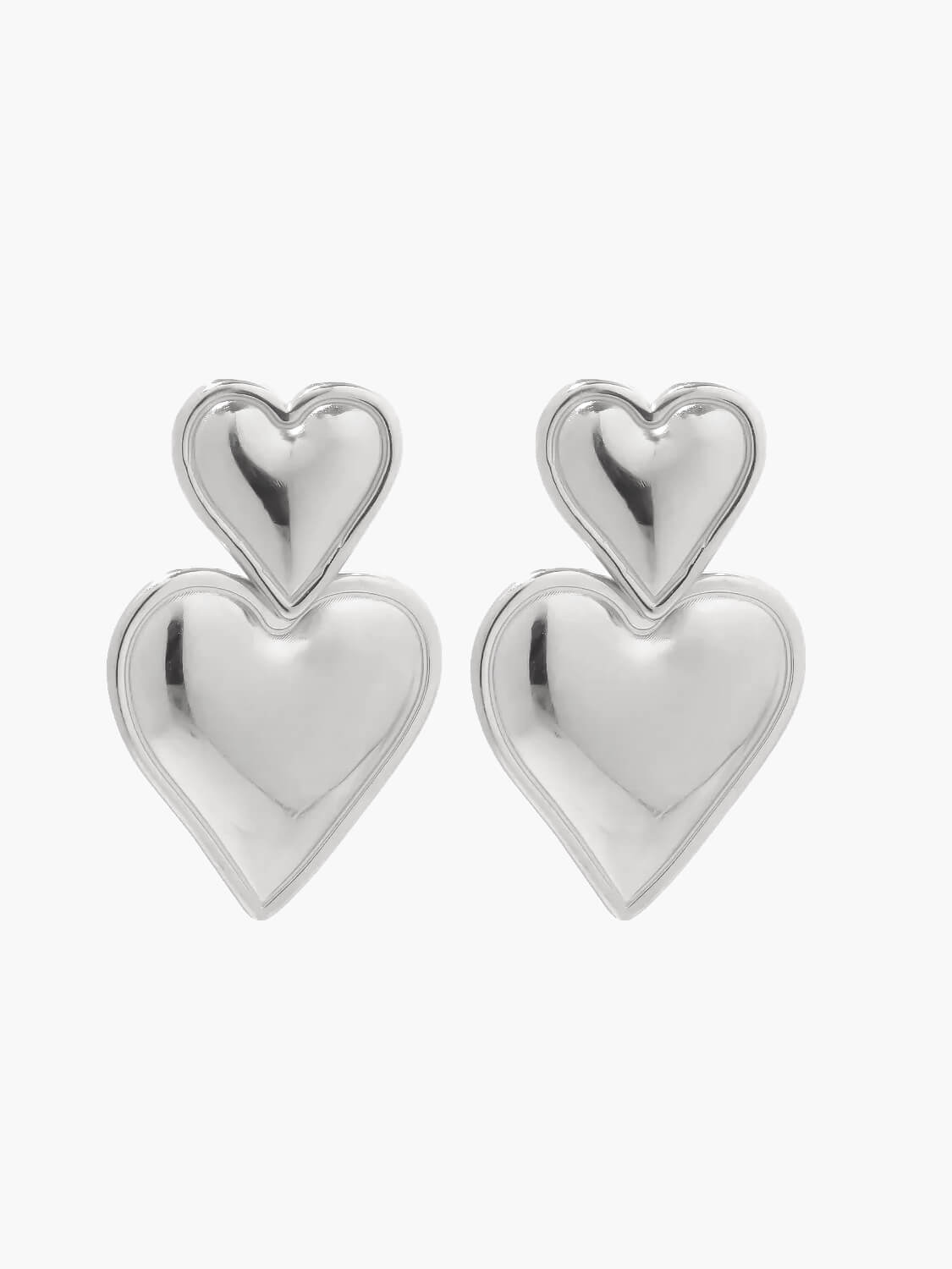 Heart earrings