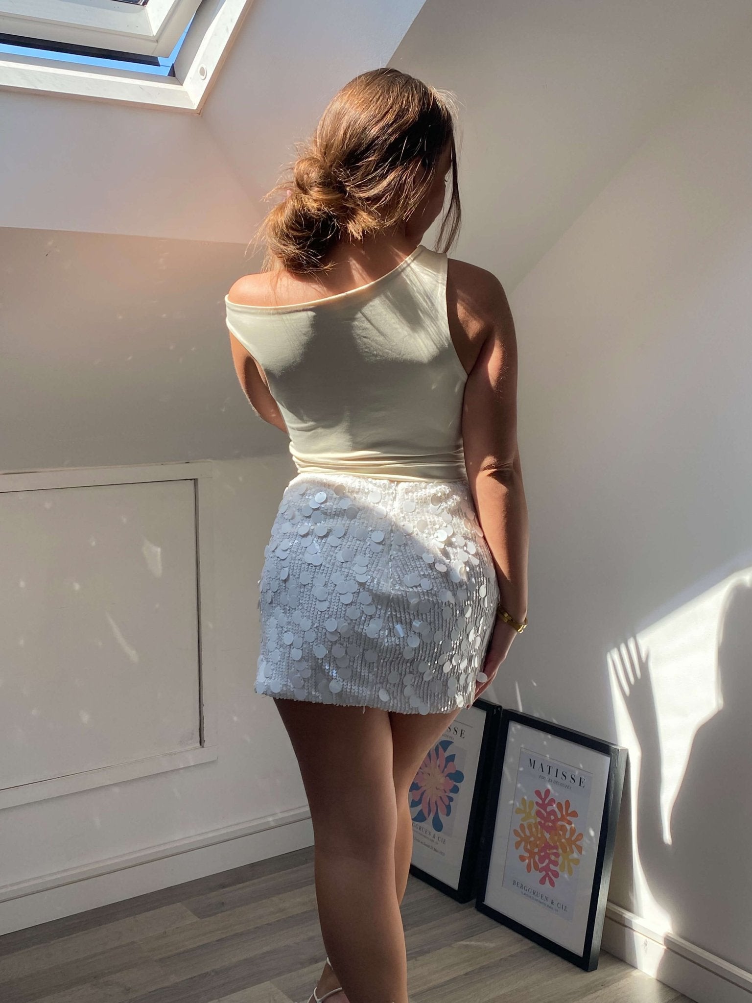 Lorna Sequin Mini Skirt