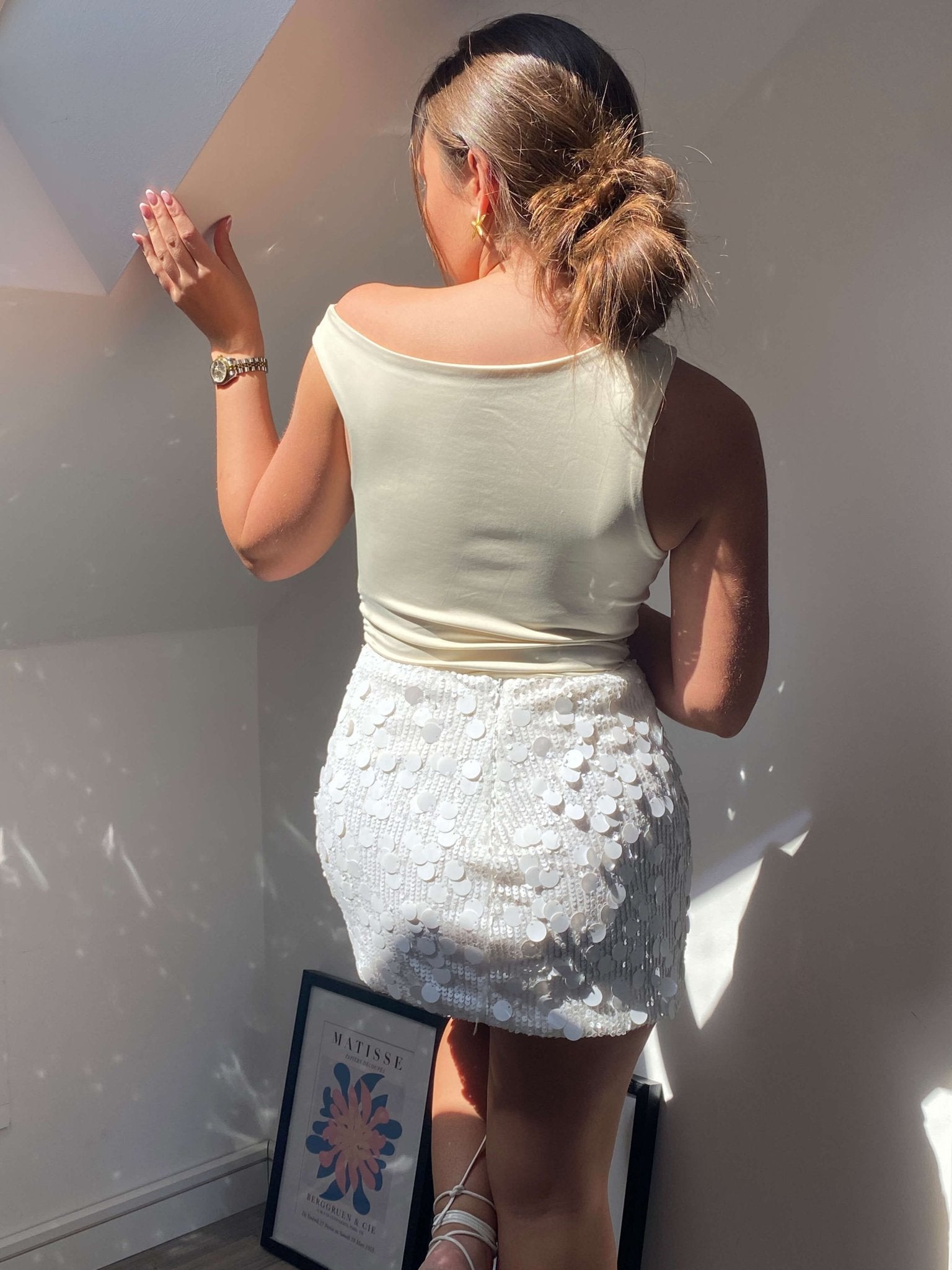 Lorna Sequin Mini Skirt