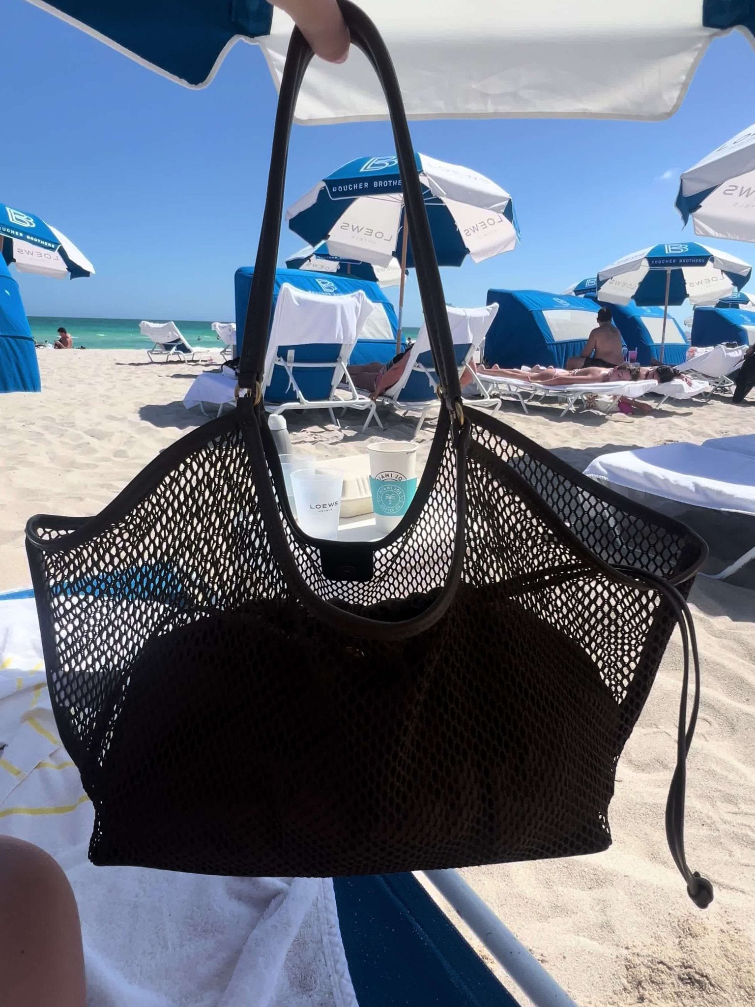 Maya Mesh Shopper Bag