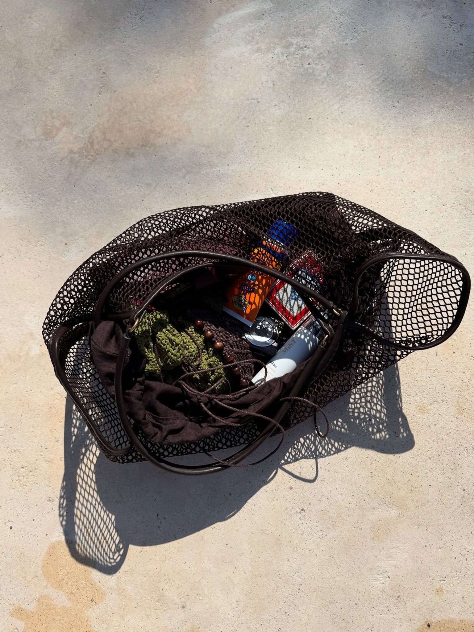 Maya Mesh Shopper Bag