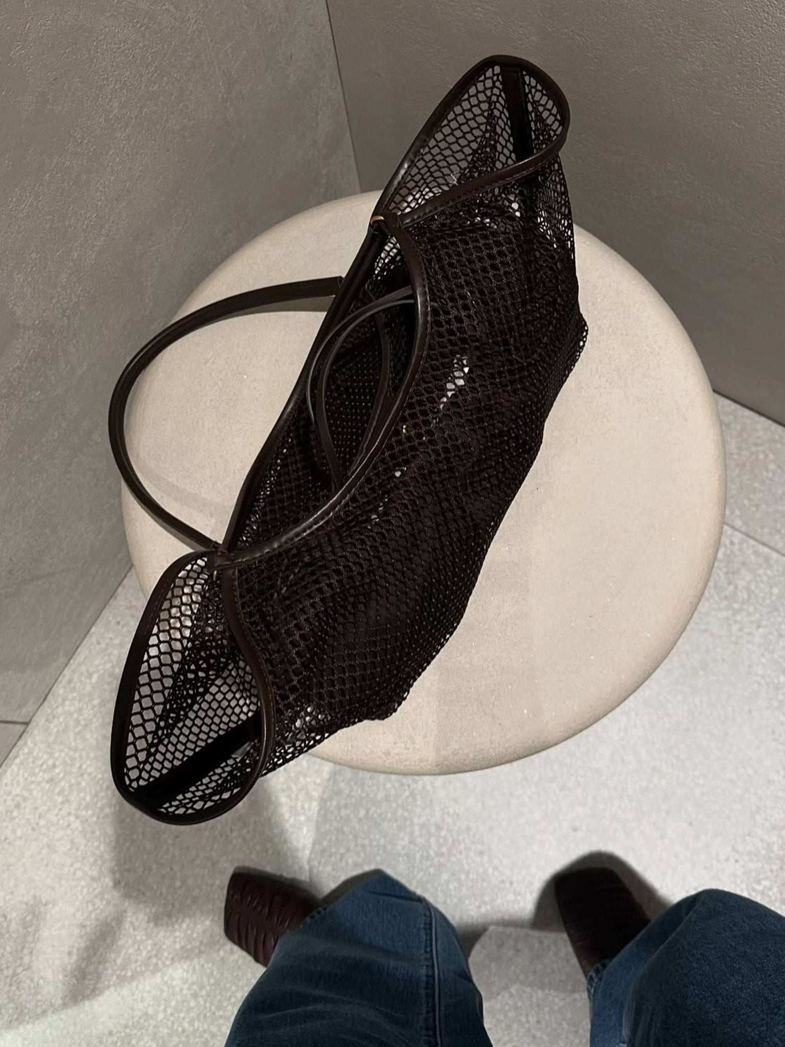 Maya Mesh Shopper Bag