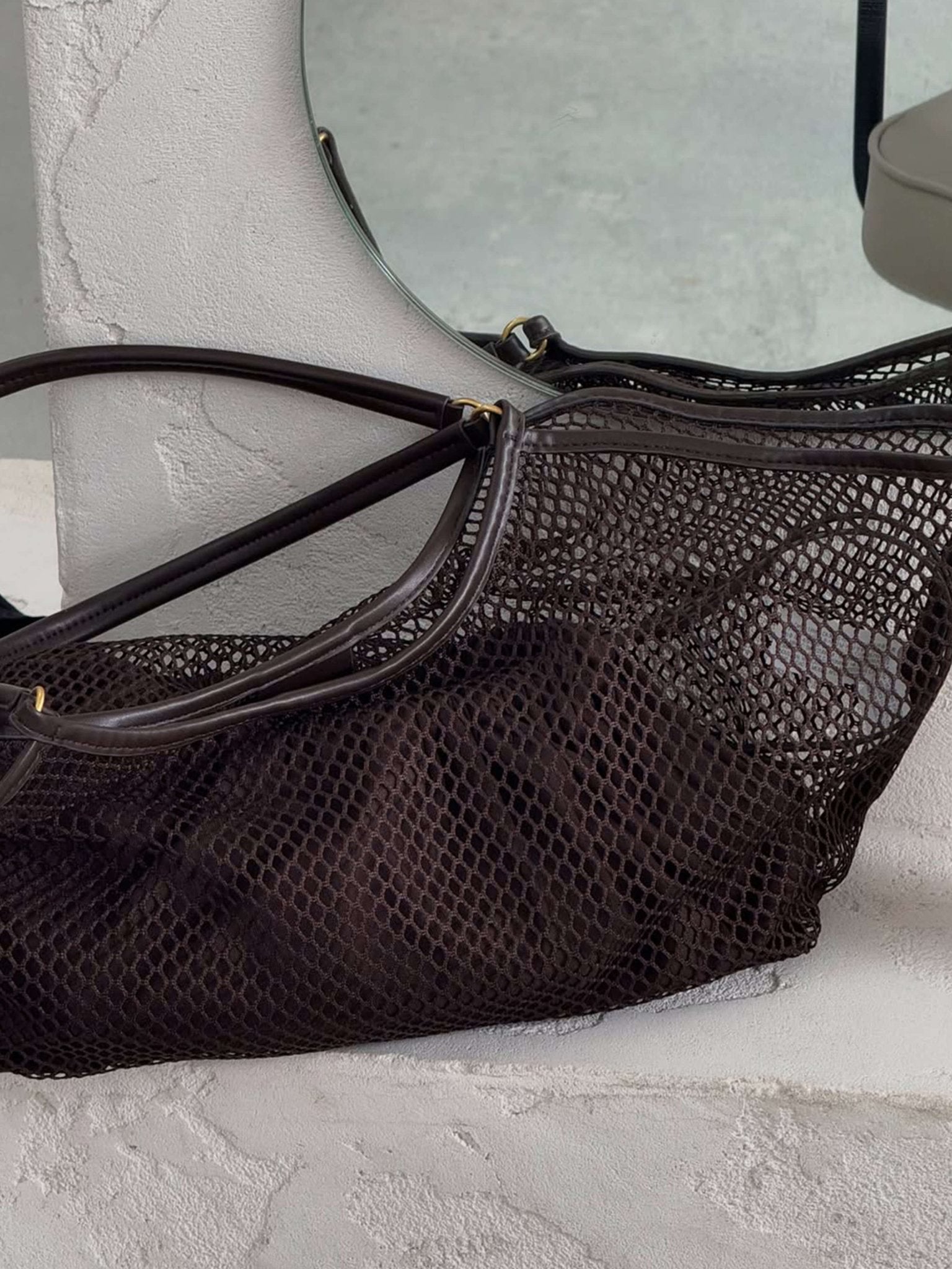 Maya Mesh Shopper Bag